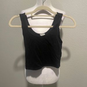Black forever 21 tank crop top